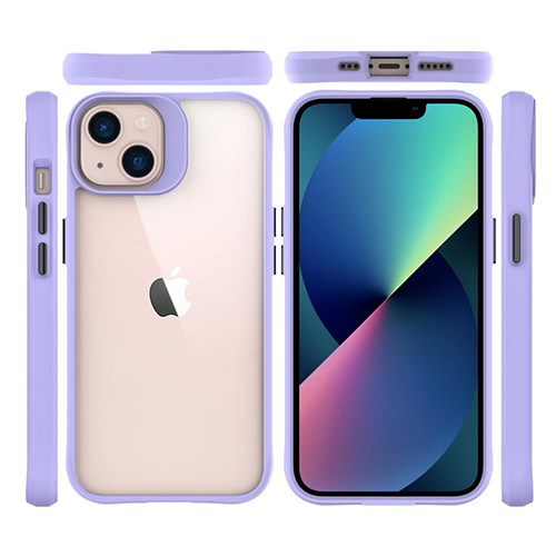 Prozirna TPU+PC torbica za mobilni telefon otporna na pad